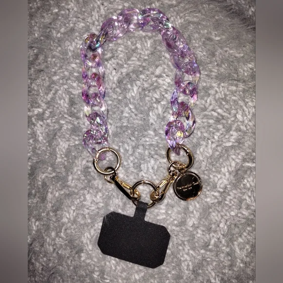 Iridescent Phone Chain- FITS ANY PHONE/CASE - Picture 3 of 3